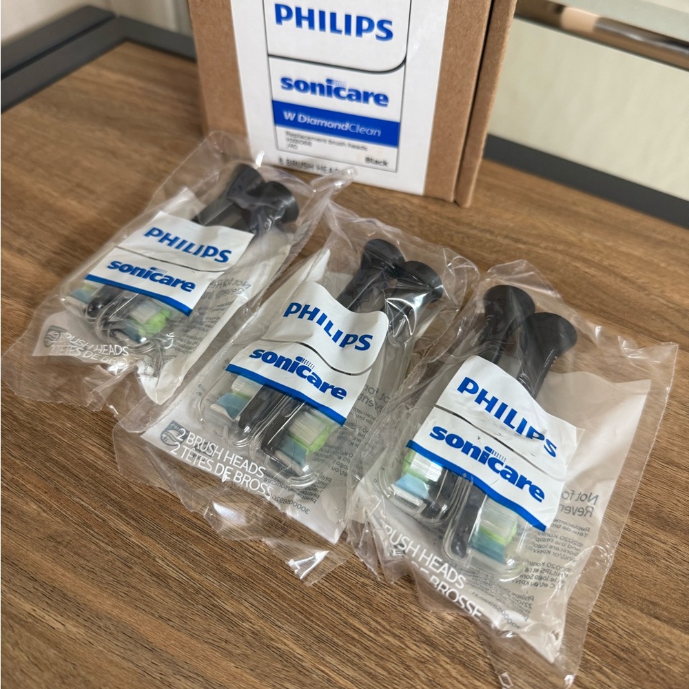Philips Sonicare Black Brush Heads